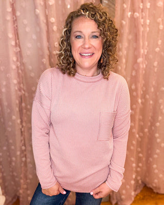 Reaching Out Corded Top - The Southern Loft