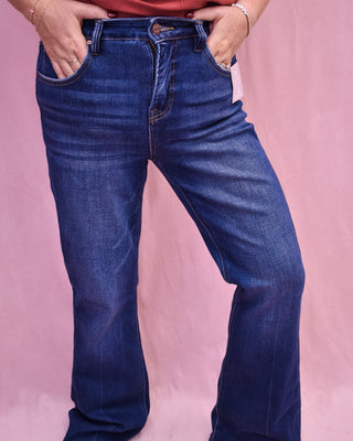 RISEN 4 Way Stretch Flare Jeans - The Southern Loft