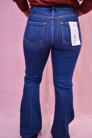 RISEN 4 Way Stretch Flare Jeans - The Southern Loft