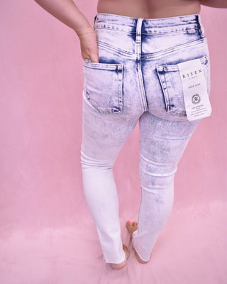 RISEN Crop Skinny Relaxed Jeans - The Southern Loft