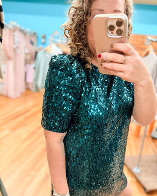 Ritzy Bliss Shimmer Dress - The Southern Loft