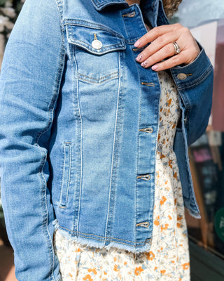 Run Around Town Demin Jacket - The Southern Loft
