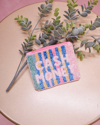 Seed Beaded Canvas Bag - The Southern Loft