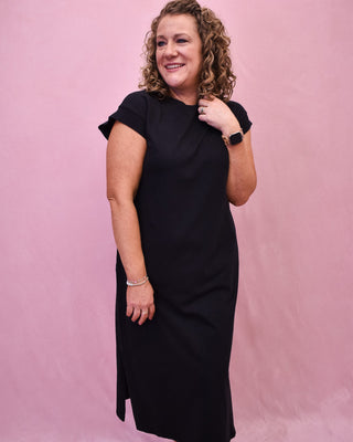 Simple Choice Short Sleeve Midi Dress - The Southern Loft