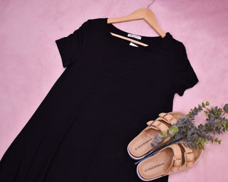 Simply Basic Casual Midi Dress - The Southern Loft