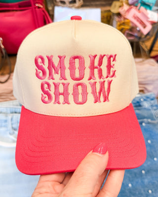 Smoke Show Embroidered Trucker Hat - The Southern Loft