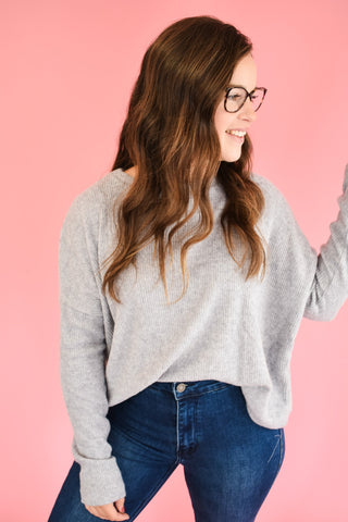 Somewhere In Time Ribbed Top - The Southern Loft