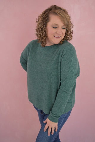 Somewhere In Time Ribbed Top - The Southern Loft