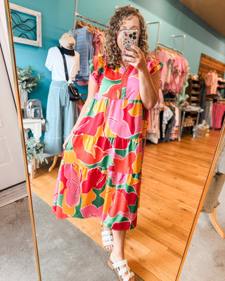 Sunny Days Ahead Tiered Maxi Dress - The Southern Loft