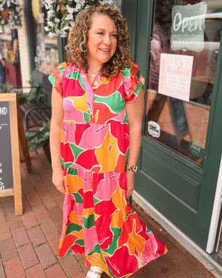 Sunny Days Ahead Tiered Maxi Dress - The Southern Loft