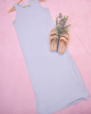 Sweet Smile Ribbed Knit Midi Dress - The Southern Loft