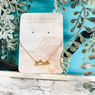 Take Me Home Mountain Necklace - The Southern Loft