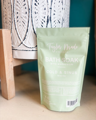 Taylor Made Organics - Essential Oil Bath Soaks - The Southern Loft