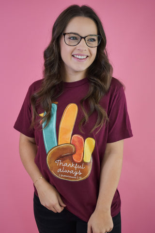 Thankful Turkey Graphic Tee - The Southern Loft