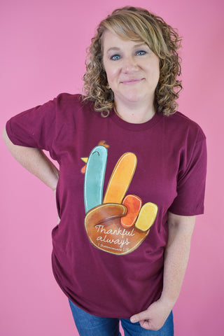 Thankful Turkey Graphic Tee - The Southern Loft