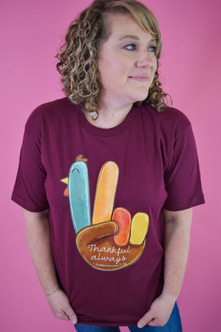 Thankful Turkey Graphic Tee - The Southern Loft
