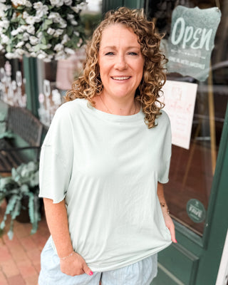The Essential Raw Edge Basic Tee - The Southern Loft