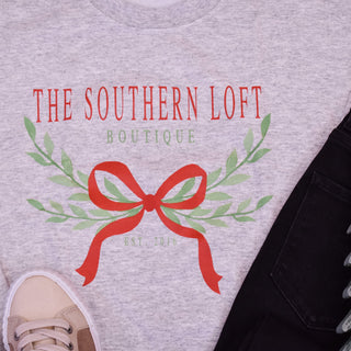 The Southern Loft Christmas Bow Pullover - The Southern Loft