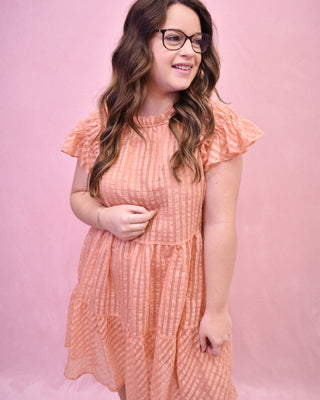 The Spring Fling Textured Mini Dress - The Southern Loft