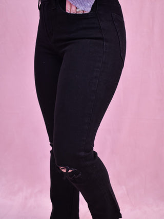 Vervet Crop Slim Straight Jeans - The Southern Loft