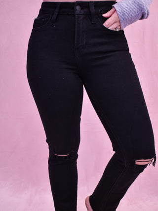 Vervet Crop Slim Straight Jeans - The Southern Loft