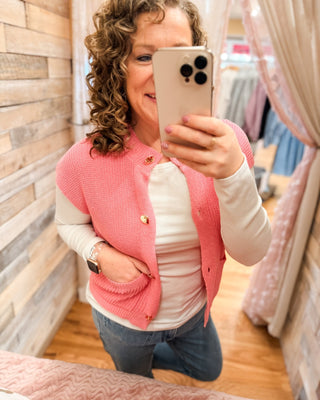 When The Time Comes Detail Sweater Vest - The Southern Loft