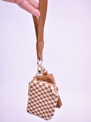 Wonderlust Woven Dual Pouch Wristlet - The Southern Loft