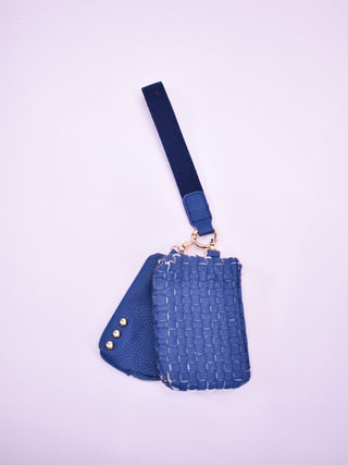 Wonderlust Woven Dual Pouch Wristlet - The Southern Loft