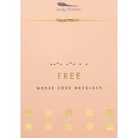 Morse Code Necklace - The Southern Loft