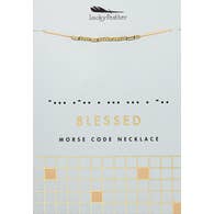 Morse Code Necklace - The Southern Loft
