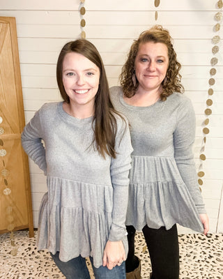 Open Your Mind Ribbed Top - The Southern Loft