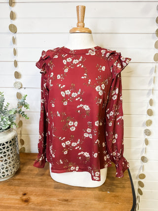 Refreshing Feelings Floral Top - The Southern Loft