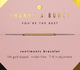 Sentiments Bracelet - The Southern Loft