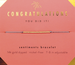 Sentiments Bracelet - The Southern Loft