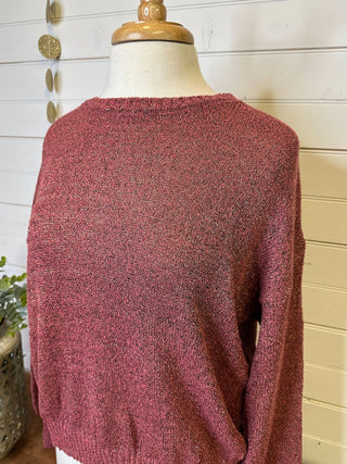 Sweet Confession Shimmer Sweater - The Southern Loft