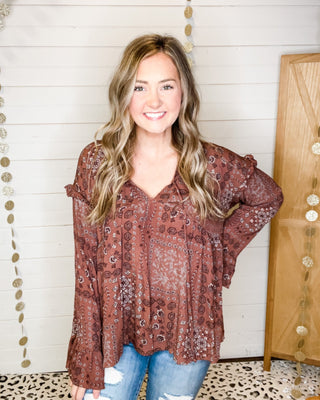 Trusting In You Boho Top - The Southern Loft