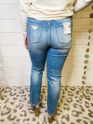 Wavy Super High Straight KanCan jeans