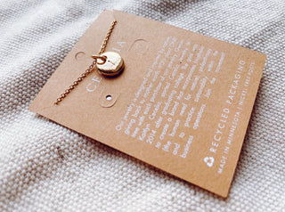 Written In Gold Initial Charm Necklace - The Southern Loft