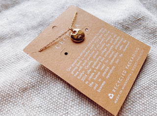 Written In Gold Initial Charm Necklace - The Southern Loft